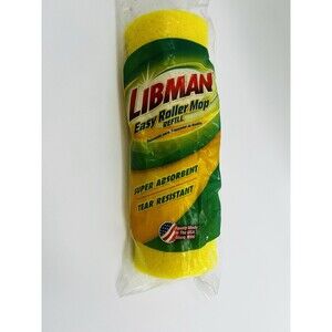 NEW Libman Easy Roller Mop Refill Head Super Absorbent Tear Free Shipping